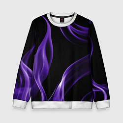 Детский свитшот Purple abstraction