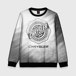 Свитшот детский Chrysler - white gradient, цвет: 3D-черный