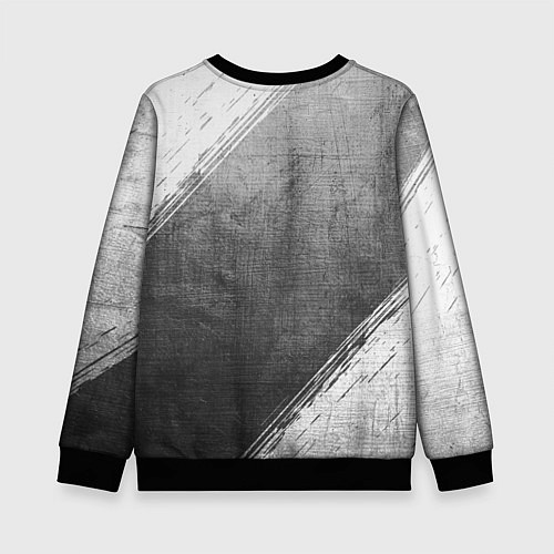 Детский свитшот Volkswagen - grey gradient / 3D-Черный – фото 2