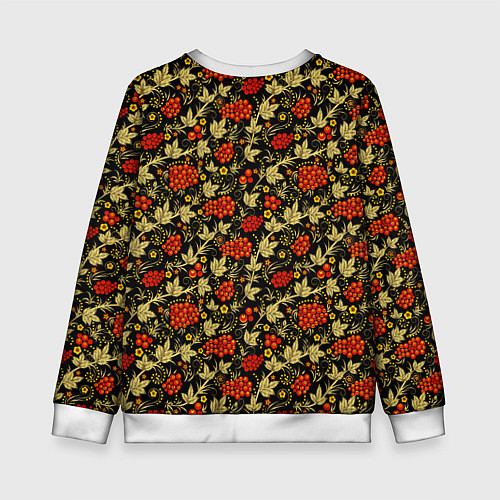 Детский свитшот Алатырь в русском традиционном узоре / 3D-Белый – фото 2