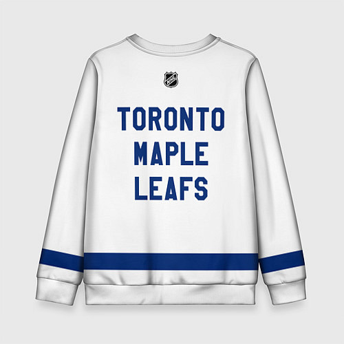 Детский свитшот Toronto Maple Leafs - white / 3D-Белый – фото 2