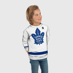 Свитшот детский Toronto Maple Leafs - white, цвет: 3D-белый — фото 2