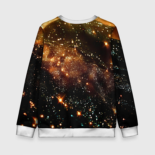 Детский свитшот ACDC в стиле нашивки / 3D-Белый – фото 2