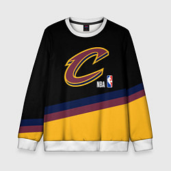 Свитшот детский Cleveland Cavaliers NBA basketball, цвет: 3D-белый