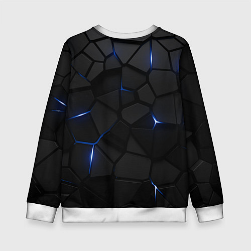 Детский свитшот Баффало Сейбрз - НХЛ хоккей / 3D-Белый – фото 2