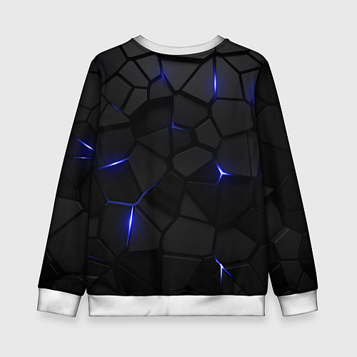 Детский свитшот Нью Йорк Рейнджерс - НХЛ хоккей / 3D-Белый – фото 2