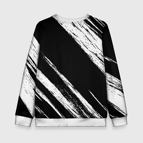 Детский свитшот Дагестан - брызги / 3D-Белый – фото 2