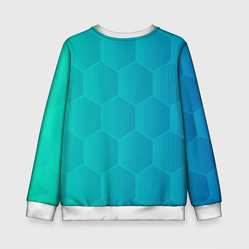 Детский свитшот Билли Айлиш киберпанк / 3D-Белый – фото 2