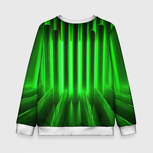 Детский свитшот Билли Айлиш космический костюм / 3D-Белый – фото 2