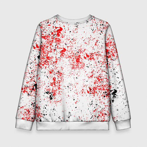 Детский свитшот Воин Спарты / 3D-Белый – фото 2