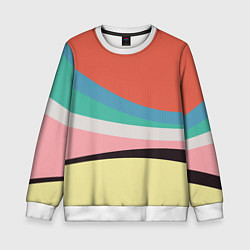 Свитшот детский Спектр июнь, цвет: 3D-белый