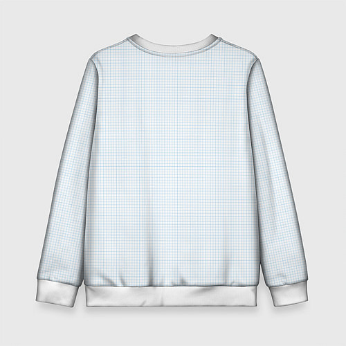 Детский свитшот Расписание мостов / 3D-Белый – фото 2