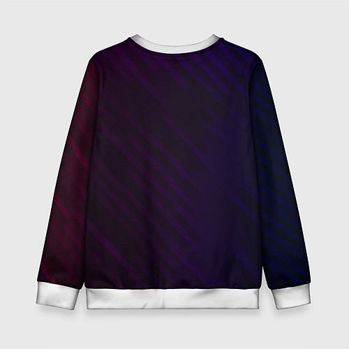 Детский свитшот Anime OPM Saitama The Strongest Hero / 3D-Белый – фото 2