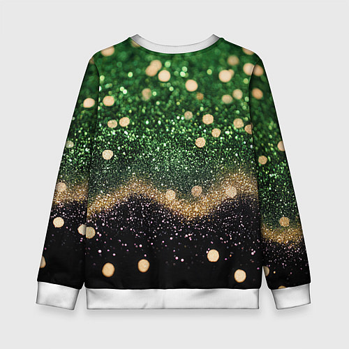 Детский свитшот Lana Del Rey играет на гитаре / 3D-Белый – фото 2