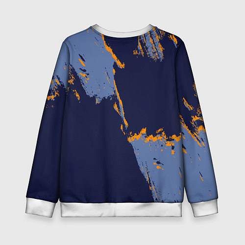 Детский свитшот Мемфис Гриззлис - логотип команды / 3D-Белый – фото 2