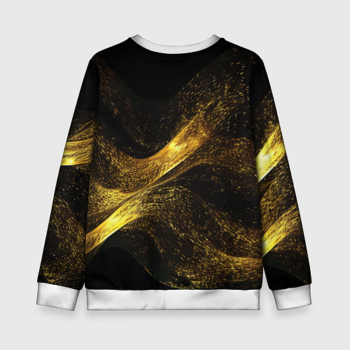 Детский свитшот Lana Del Rey в черном платье / 3D-Белый – фото 2