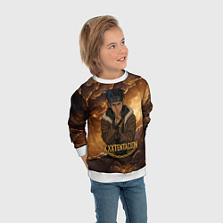 Свитшот детский XXXTentacion anime style, цвет: 3D-белый — фото 2