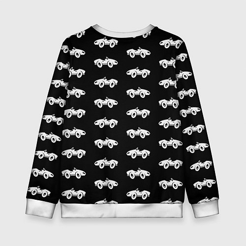 Детский свитшот Автомобили / 3D-Белый – фото 2