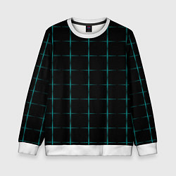 Детский свитшот Color black blue crosses
