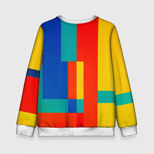 Детский свитшот Перестрелка ковбоев поп-арт / 3D-Белый – фото 2