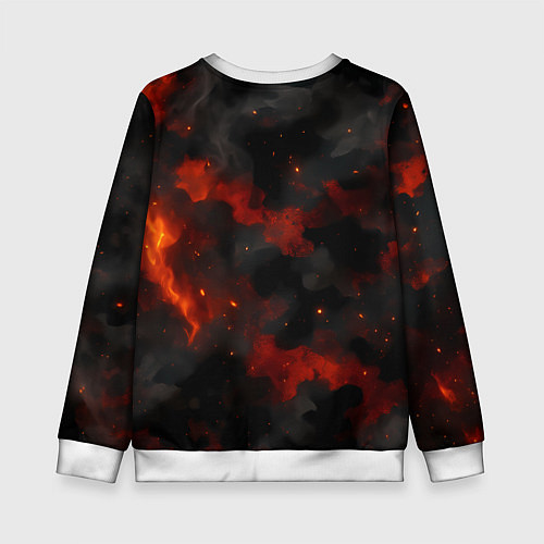 Детский свитшот Главный на кухне - кастрюля / 3D-Белый – фото 2