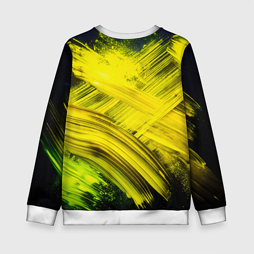 Детский свитшот Кастрюля - главный на кухне / 3D-Белый – фото 2