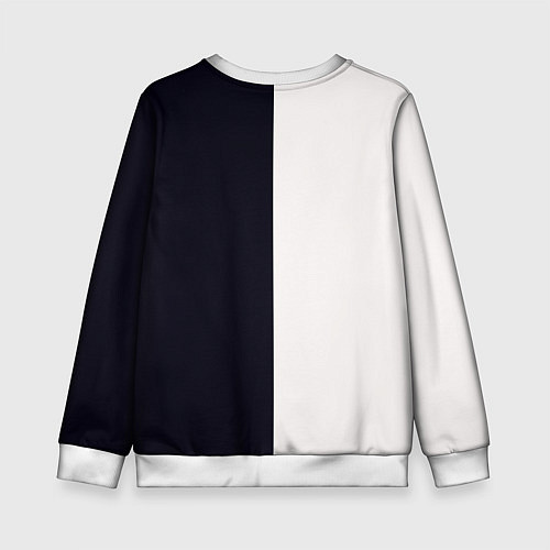 Детский свитшот Дракон на темно-синем / 3D-Белый – фото 2