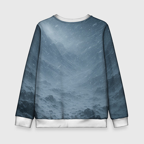 Детский свитшот Саша - победитель по жизни / 3D-Белый – фото 2