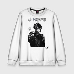 Свитшот детский J-Hope, цвет: 3D-белый