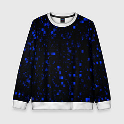Свитшот детский Color blue khaki, цвет: 3D-белый