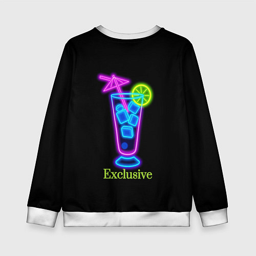 Детский свитшот Exclusive / 3D-Белый – фото 2