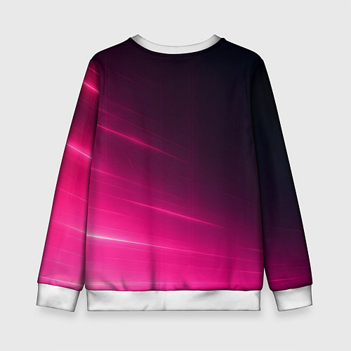 Детский свитшот Окак мем с черным котом / 3D-Белый – фото 2