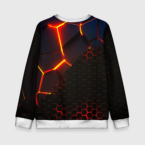 Детский свитшот Monster energy броня краски / 3D-Белый – фото 2
