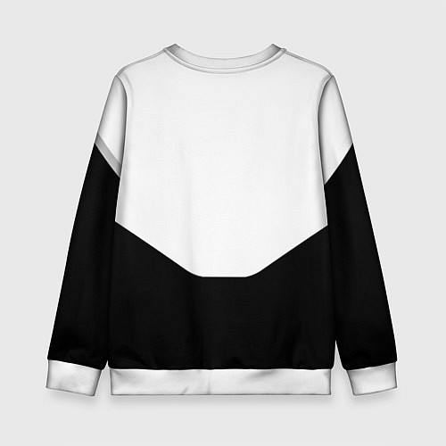 Детский свитшот Juventus полосы / 3D-Белый – фото 2