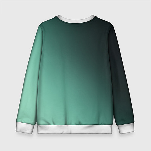 Детский свитшот Тролль с ноутбуком / 3D-Белый – фото 2