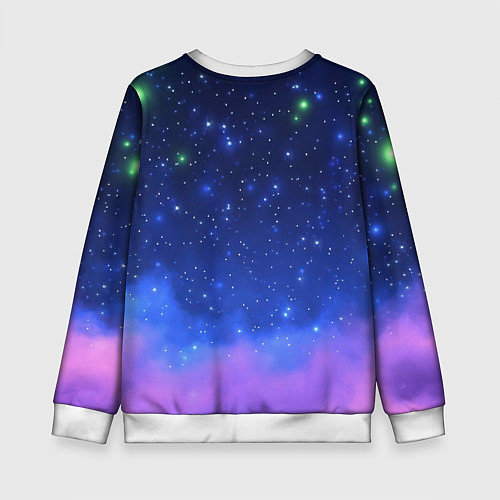 Детский свитшот Флекс / 3D-Белый – фото 2