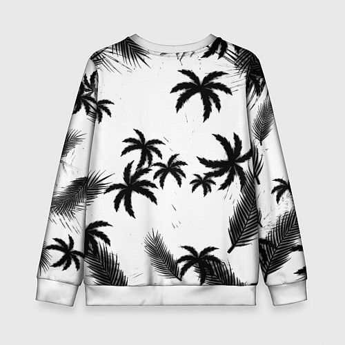 Детский свитшот Бавария Мюнхен тропики / 3D-Белый – фото 2