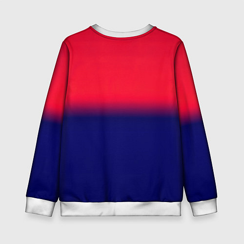 Детский свитшот Бавария Мюнхен градиент / 3D-Белый – фото 2
