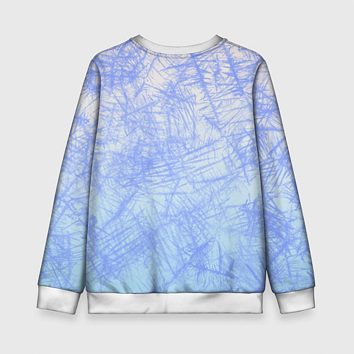 Детский свитшот В инее / 3D-Белый – фото 2
