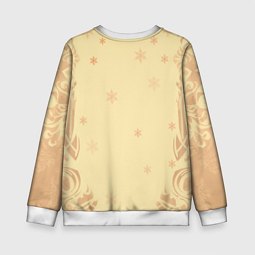 Детский свитшот Славянский конь / 3D-Белый – фото 2