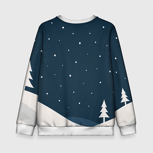 Детский свитшот Время мечтаний 2026 / 3D-Белый – фото 2