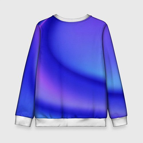 Детский свитшот The color is multicolored / 3D-Белый – фото 2