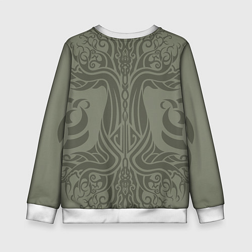 Детский свитшот Слава богам и предкам нашим / 3D-Белый – фото 2