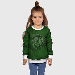 Свитшот детский NBA Celtics camo, цвет: 3D-белый — фото 2
