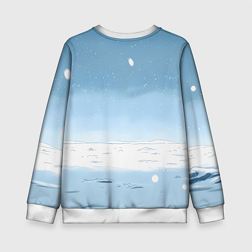 Детский свитшот Сердитая лошадка 2026 / 3D-Белый – фото 2