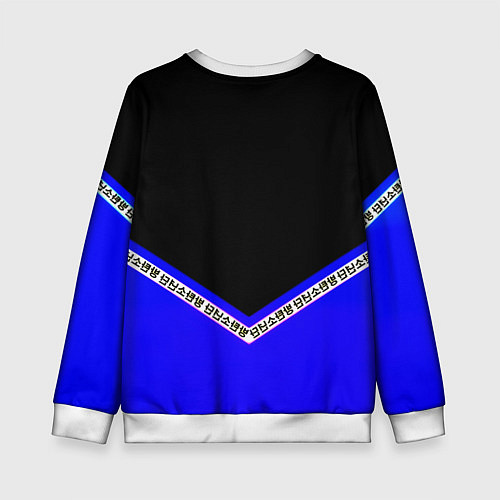 Детский свитшот Ювентус япония геометрия / 3D-Белый – фото 2