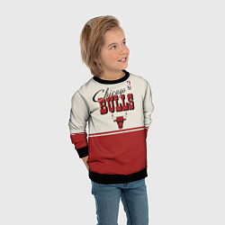 Свитшот детский NBA Chicago Bulls vintage, цвет: 3D-черный — фото 2