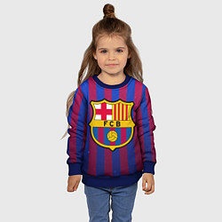 Свитшот детский Barcelona, цвет: 3D-синий — фото 2