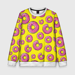 Детский свитшот Пончики Гомера