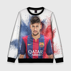 Свитшот детский Neymar FCB, цвет: 3D-черный